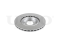 Front brake disc with Geomet® coating thumb