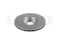 Front brake disc with Geomet® coating thumb