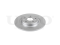 Rear brake disc with Geomet® coating thumb