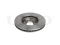 Front brake disc thumb