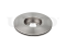 Front brake disc thumb