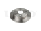 Rear brake disc thumb