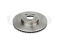 Front brake disc thumb