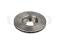 Front brake disc thumb