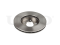 Front brake disc thumb