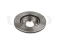 Front brake disc thumb