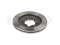 Front brake disc thumb