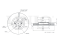 Front brake disc thumb