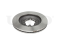 Front brake disc thumb