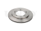 Front brake disc thumb