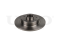 Rear brake disc thumb