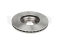 Front brake disc thumb