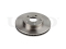 Front brake disc thumb