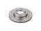 Front brake disc thumb