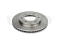 Front brake disc thumb