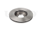 Front brake disc thumb