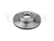 Front brake disc thumb