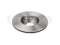 Front brake disc thumb
