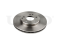 Front brake disc thumb