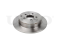 Rear brake disc thumb