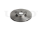 Front brake disc thumb