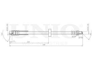 Rear brake hose photo