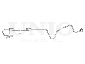 Left rear brake hose photo