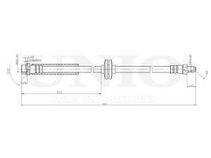 Rear brake hose photo