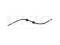 Left front brake hose thumb