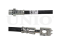Right rear brake hose thumb