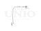 Left rear brake hose thumb