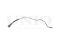 Left rear brake hose thumb