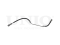 Left rear brake hose thumb