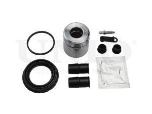Front brake caliper rebuild kit with piston photo