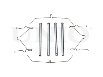 picture of Front brake pad fitting kit from UNIO