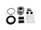 Front brake caliper rebuild kit with piston thumb