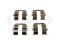 Rear brake pad fitting kit thumb