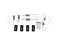 Rear brake pad fitting kit thumb