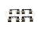 Front brake pad fitting kit thumb