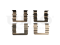 Front brake pad fitting kit thumb