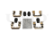 Front brake pad fitting kit thumb