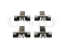 Rear brake pad fitting kit thumb