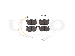 Front brake pads with sensor photo