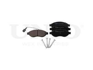 Front brake pads with sensor photo
