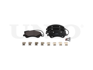 Front brake pads with sensor photo