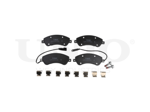 Front brake pads with sensor photo