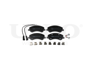 Front brake pads with sensor photo