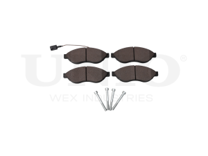 Front brake pads with sensor photo