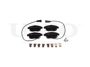 Rear brake pads with sensor photo