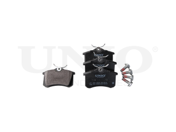 picture of Rear brake pads with screws from UNIO